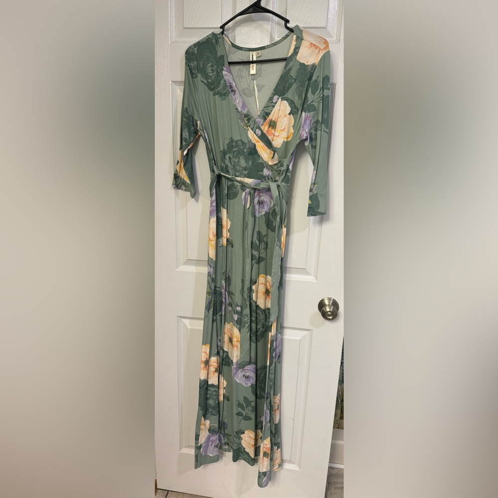 Floral maxi dress
